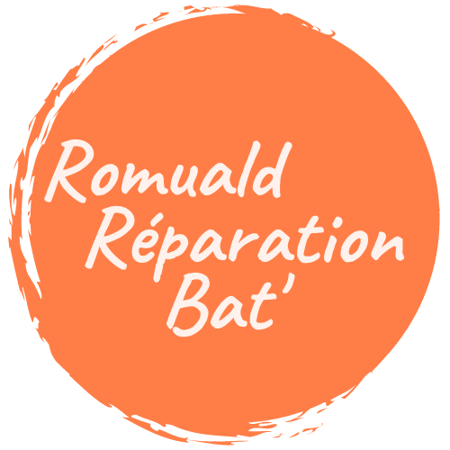 Romuald Réparation Bat Logo